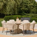 Happy Cocooning Lumi Rib Table Burner - Oyster Beige Happy Cocooning