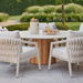 Happy Cocooning Lumi Rib Table Burner - Oyster Beige Happy Cocooning
