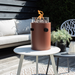 Happy Cocooning Lumi Steel Table Burner - Coral Red Happy Cocooning
