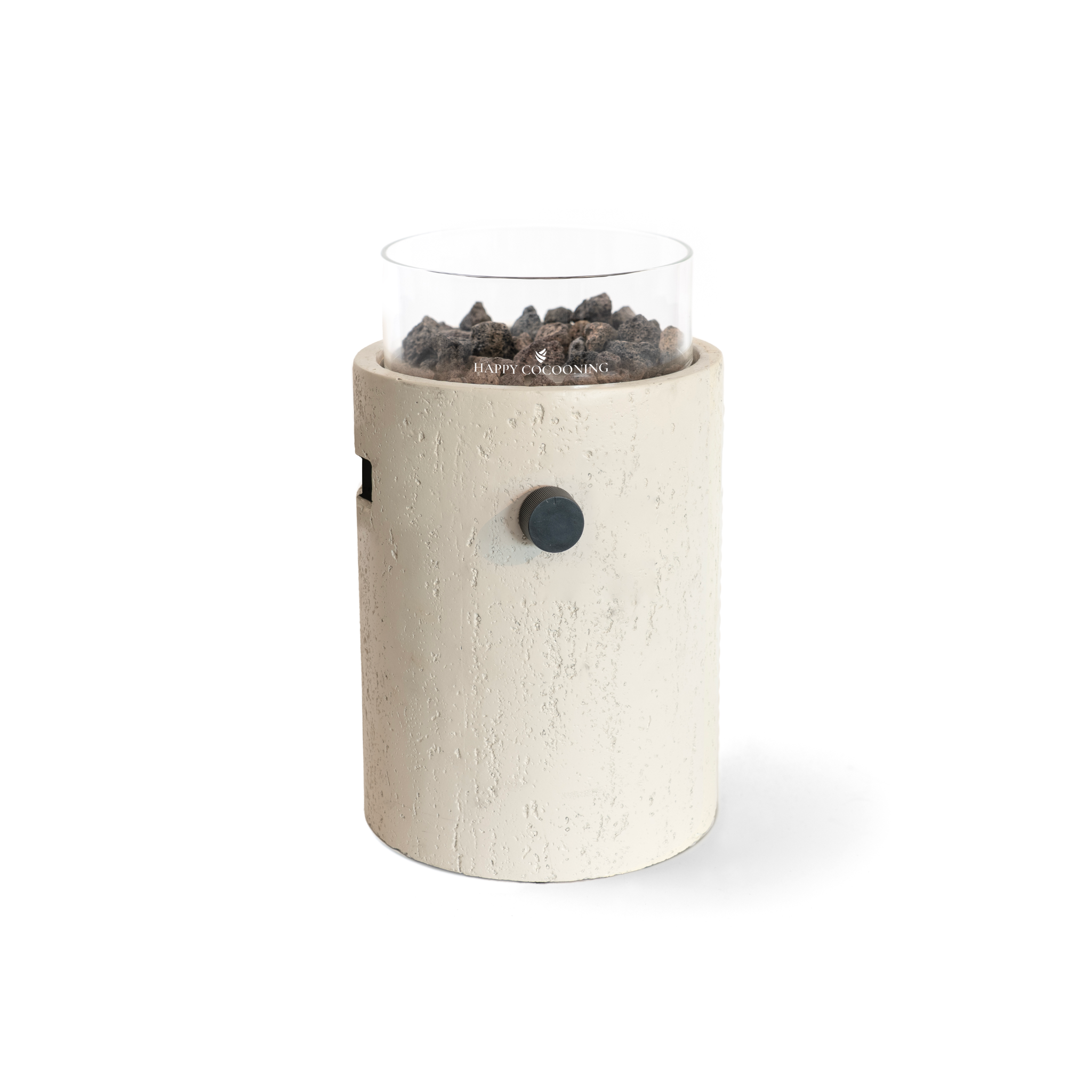 Happy Cocooning Lumi Stone Table Burner - Travertine Happy Cocooning