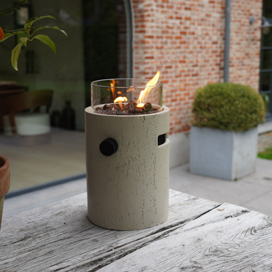 Happy Cocooning Lumi Stone Table Burner - Travertine Happy Cocooning