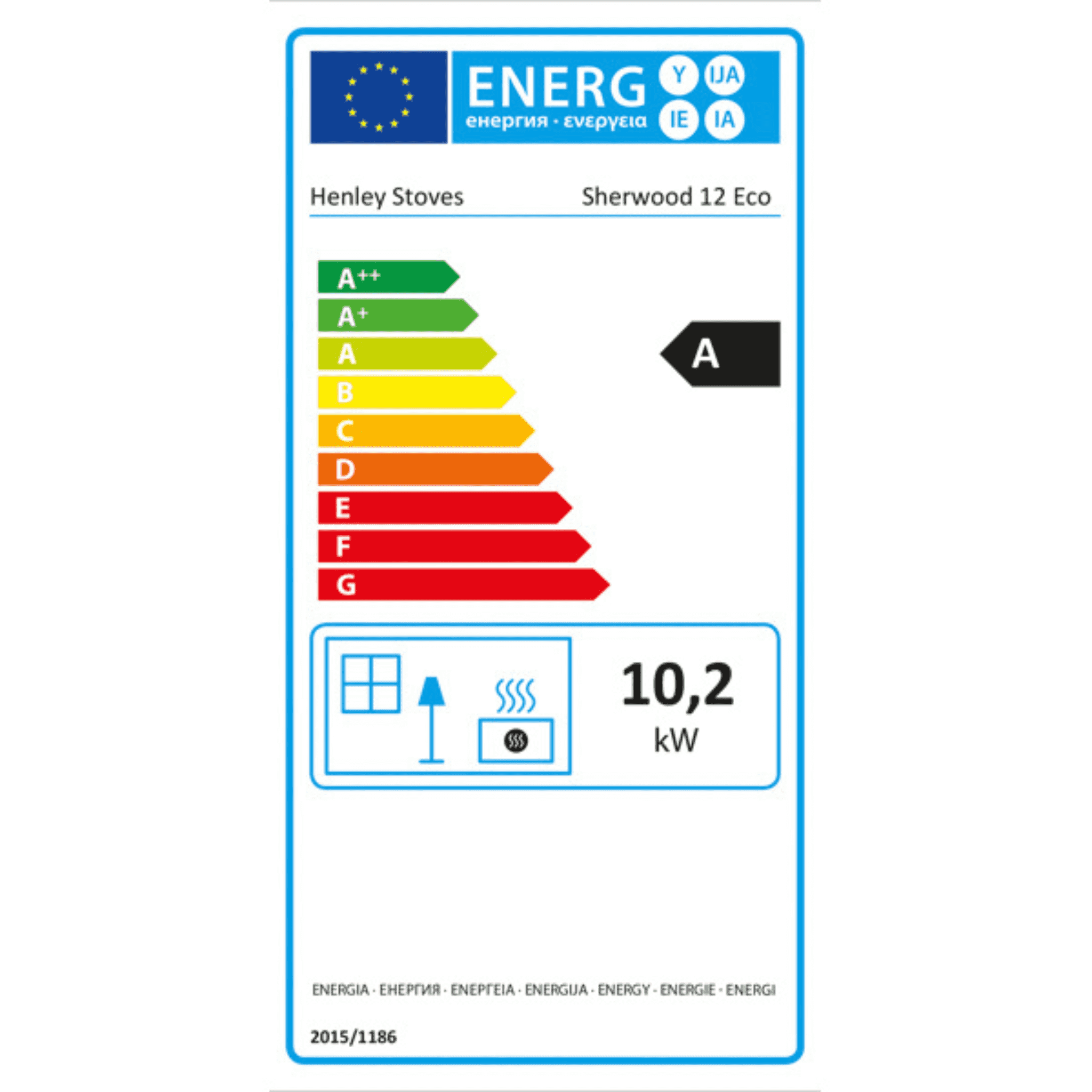 Henley Stoves Sherwood 12kW Multi Fuel Boiler Stove (Eco) Henley Stoves