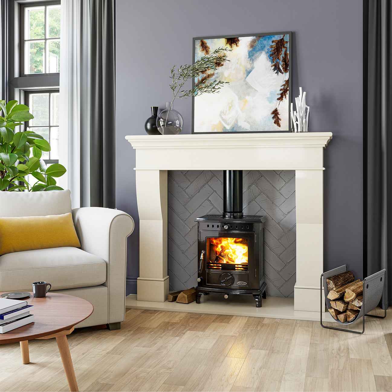 Henley Stoves Aran 5kw Multi Fuel Stove Henley Stoves