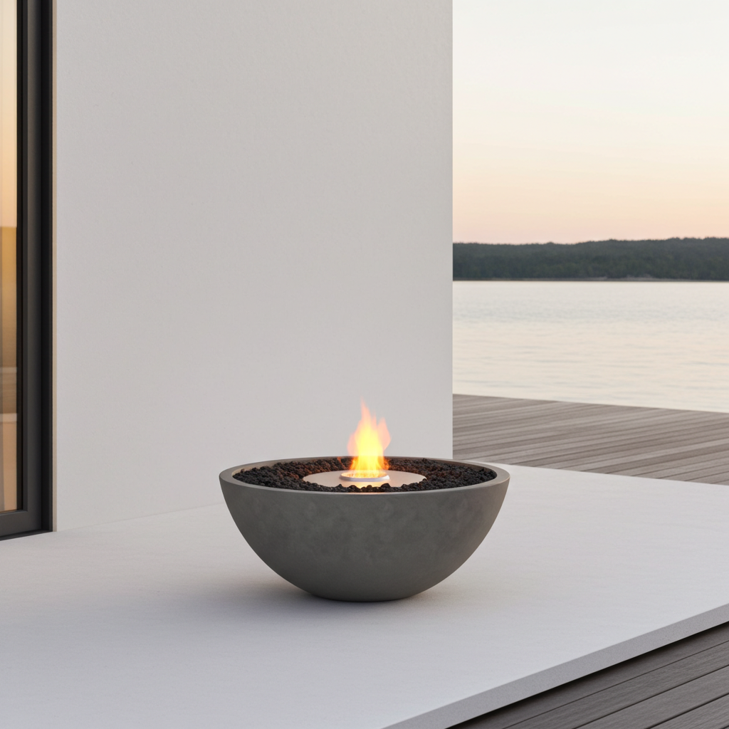 EcoSmart Fire Mix 850 Bioethanol Fire Pit Bowl