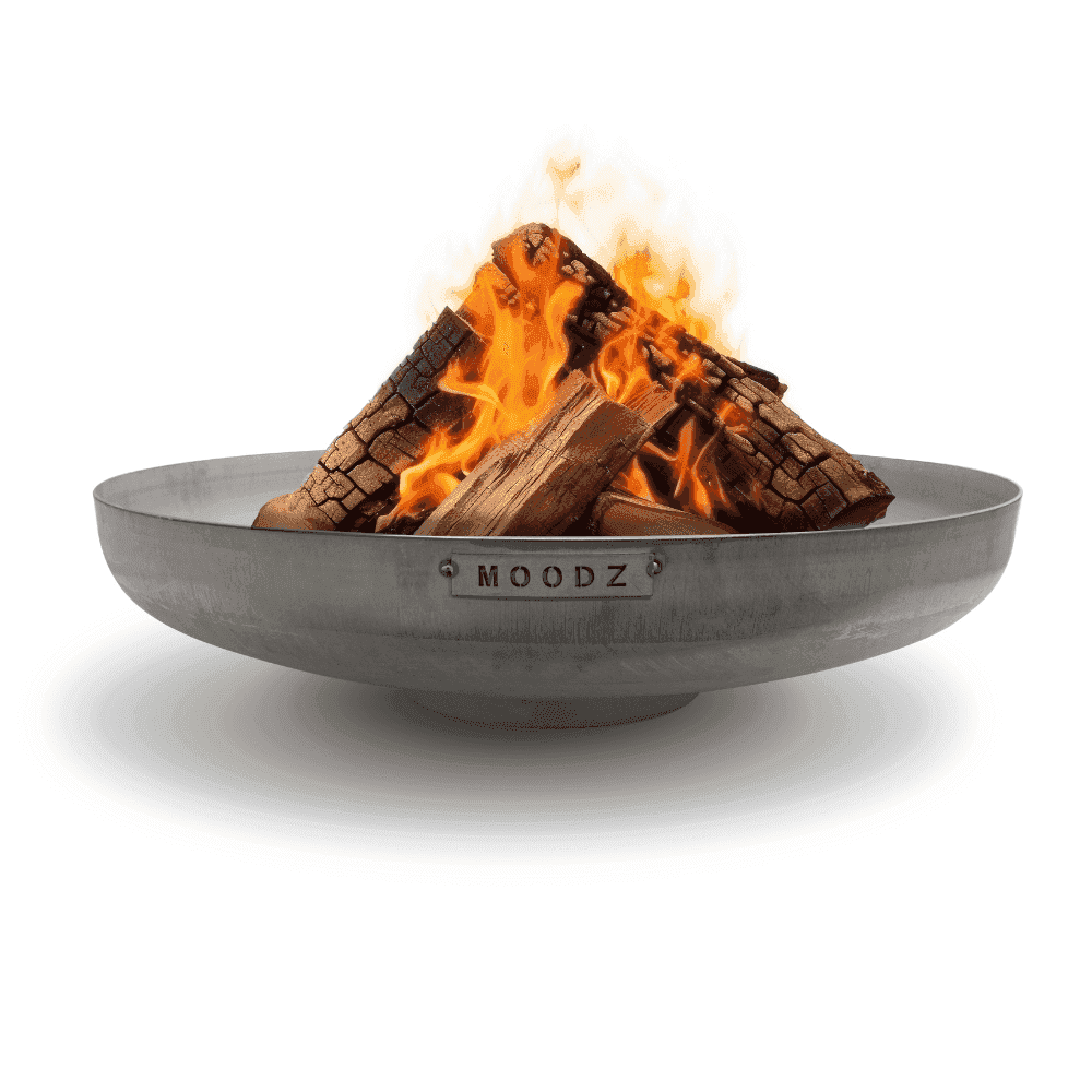 MOODZ 120cm Stainless Steel Fire Bowl
