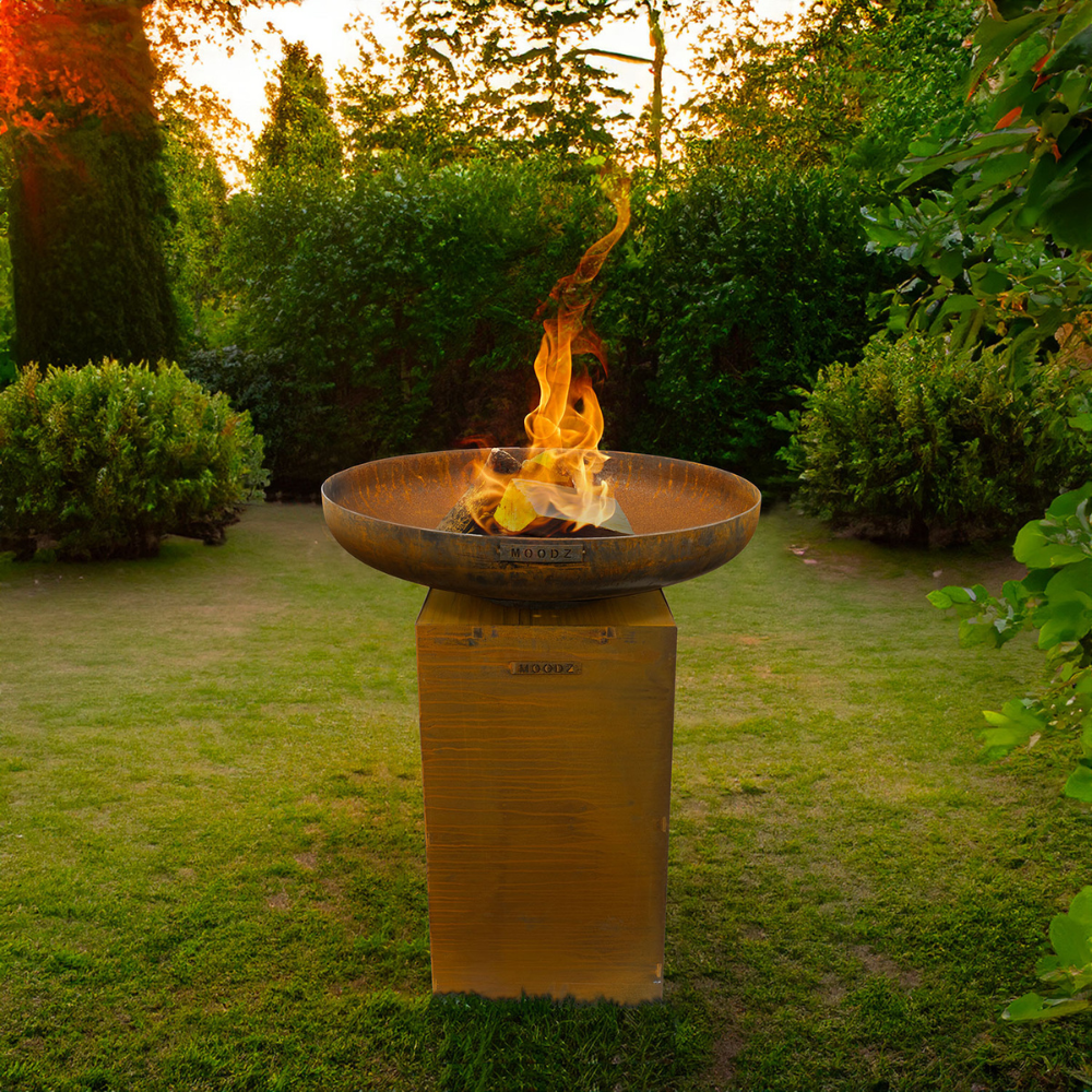 MOODZ Fire Bowl Base - Corten Steel