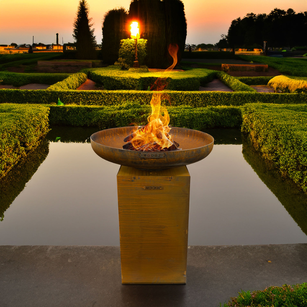 MOODZ Fire Bowl Base - Corten Steel