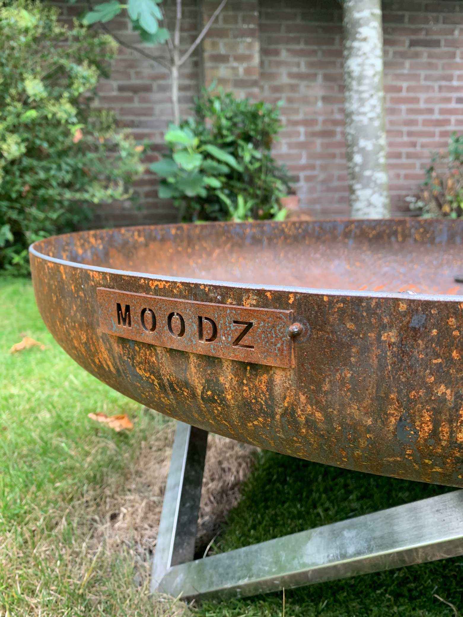 MOODZ 150cm Corten Steel Fire Bowl