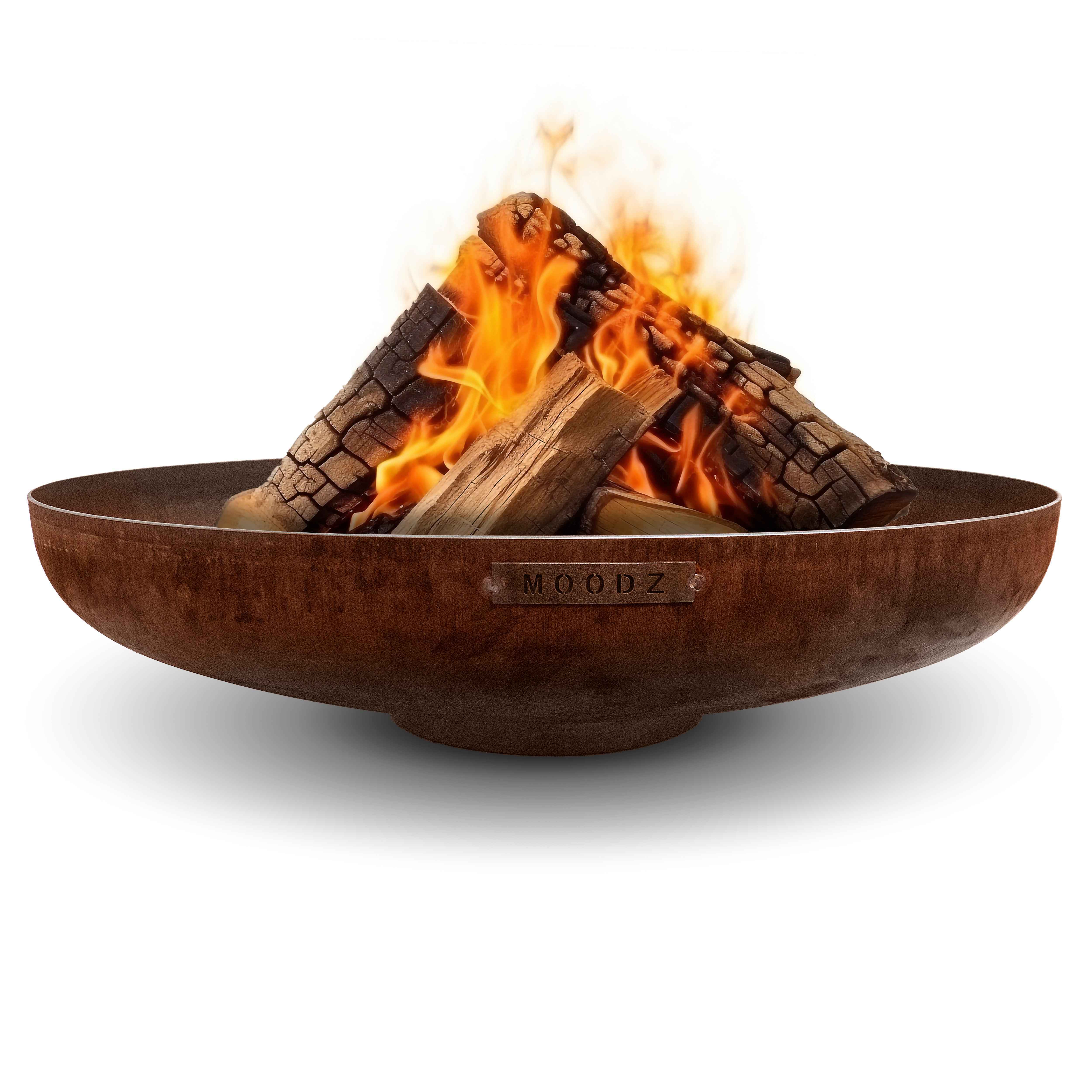 MOODZ 100cm Corten Steel Fire Bowl