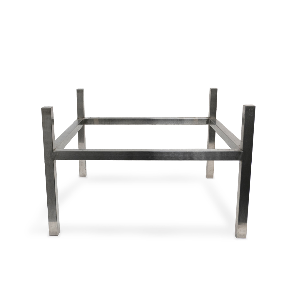 MOODZ Fire Bowl Square Feet - Stainless Steel