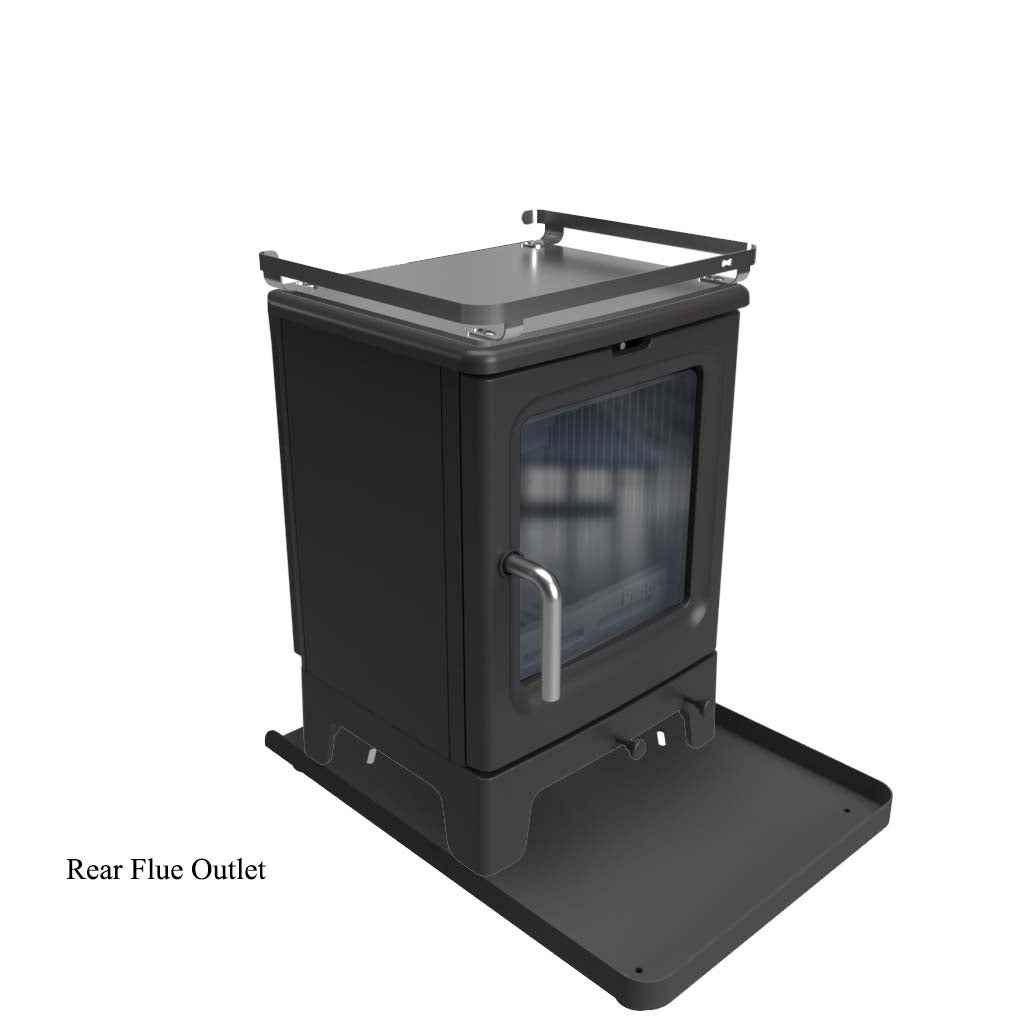 Saltfire Peanut 3 Marine 4.7kW Wood Burning Stove Saltfire