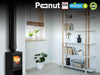 Saltfire Peanut 3 Tall 3kW Wood Burning Stove Saltfire