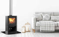 Saltfire Peanut 8 Tall 8kW Wood Burning Stove Saltfire