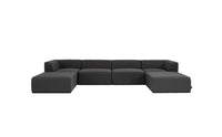 Thumbnail for Relax Modular 6 U-Chaise Sectional