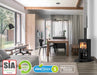 Saltfire ST-X5 Tall 5kW Wood Burning And Multi Fuel Stove Saltfire