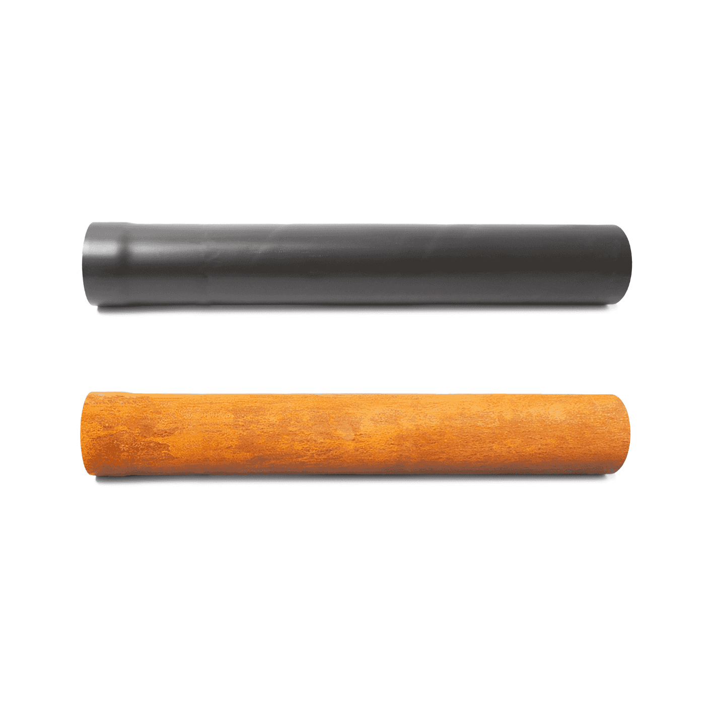 BonFeu Extension Pipe (44cm/66cm) - Corten/Black