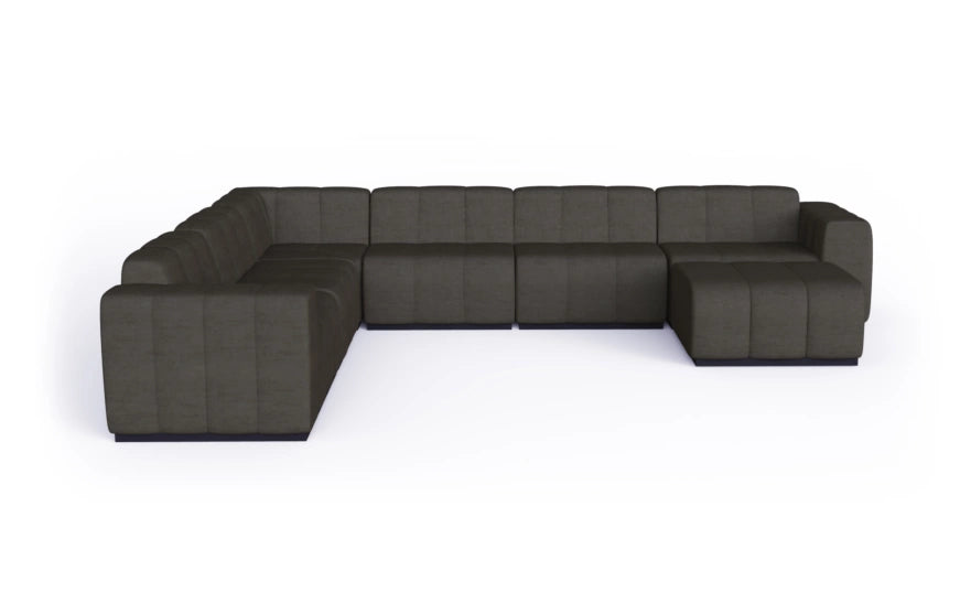 Connect Modular 7 U-Sofa Chaise Sectional