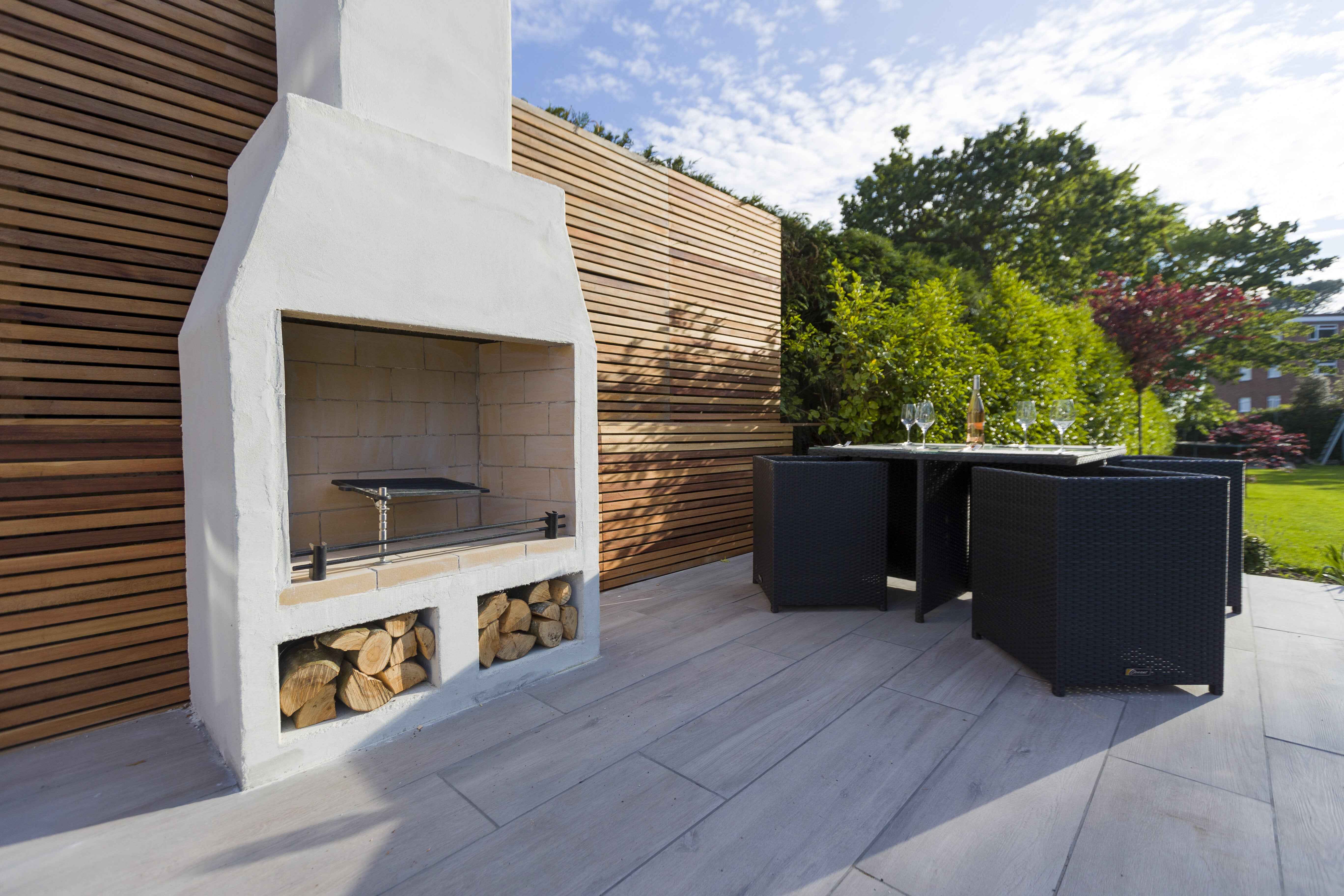 Schiedel Isokern 950 Outdoor Fireplace
