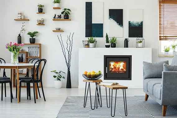 Saltfire CS7 Cassette 7kW Inset Stove Saltfire
