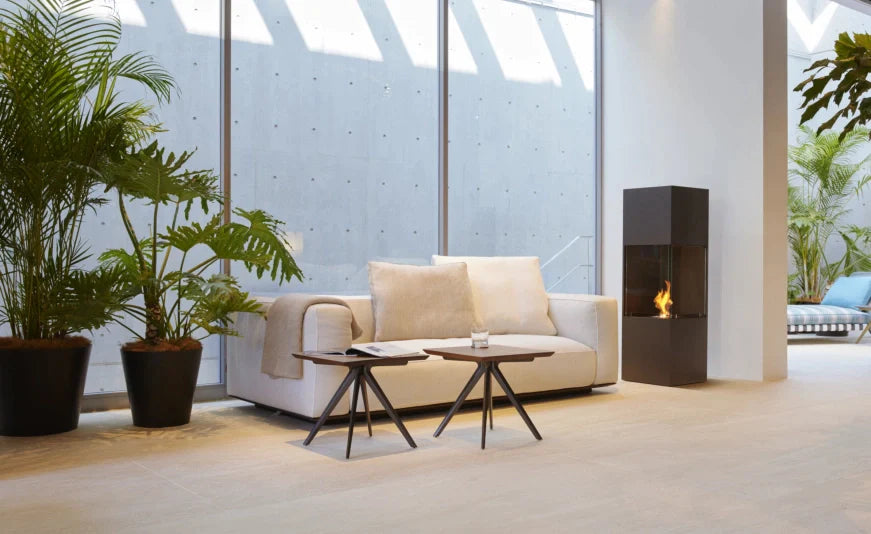 EcoSmart Fire Be Dual Sided Bioethanol Fireplace