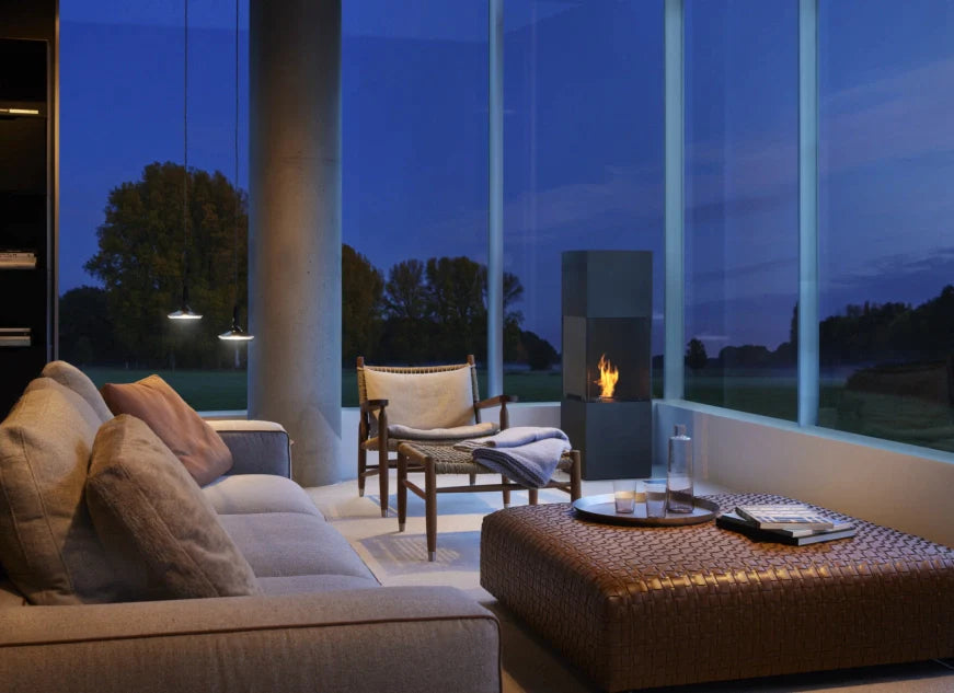 EcoSmart Fire Be Dual Sided Bioethanol Fireplace