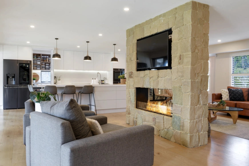 EcoSmart Fire Flex 86DB.BX2 Double Sided Fireplace Insert