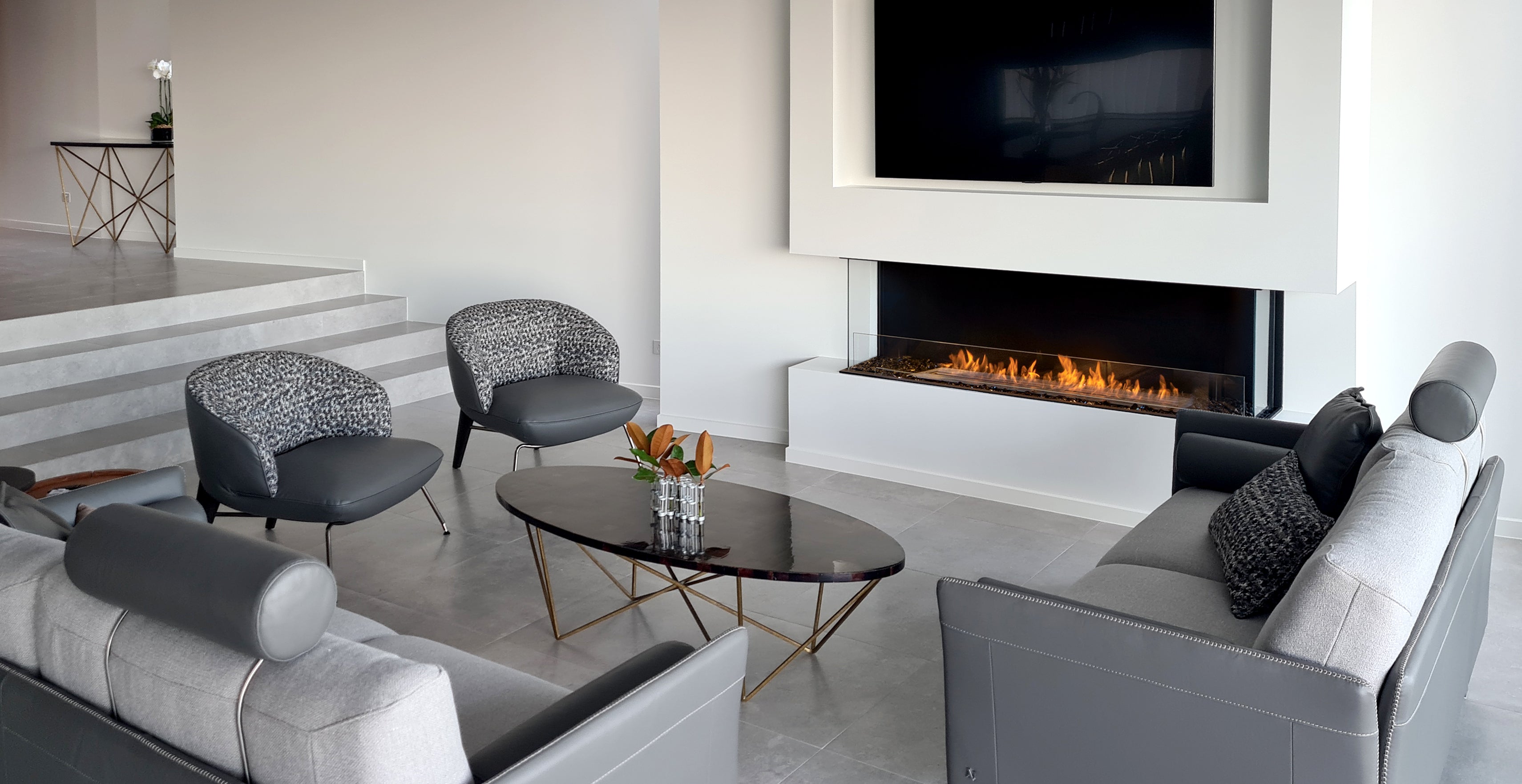 EcoSmart Fire Flex 32BY Bay Fireplace Insert