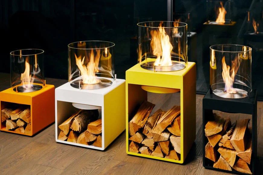 EcoSmart Fire Pop 8T Freestanding Bioethanol Fireplace