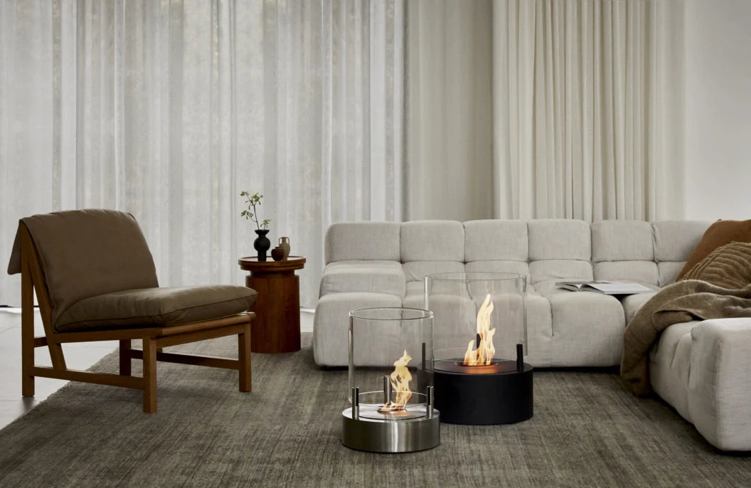 EcoSmart Fire T-Lite 8 Freestanding Bioethanol Fireplace