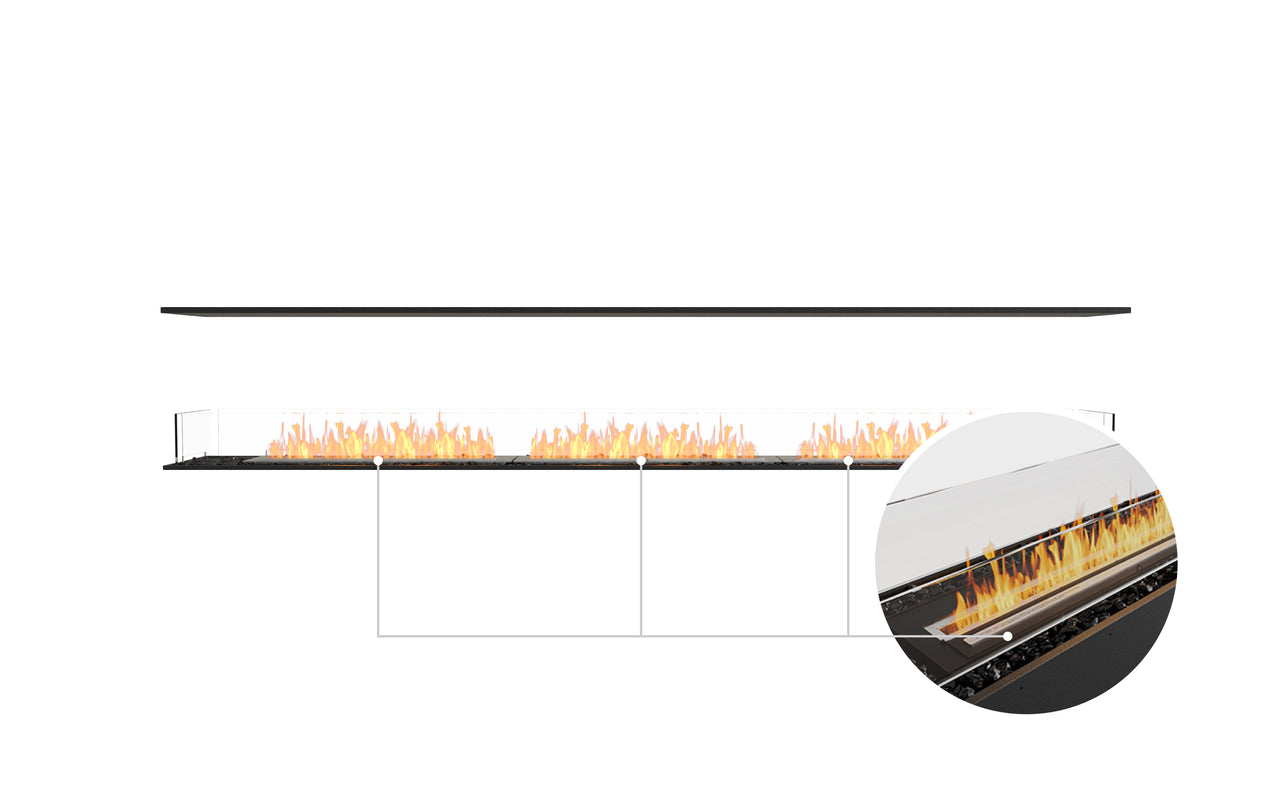 Flex 122IL Island Fireplace Insert