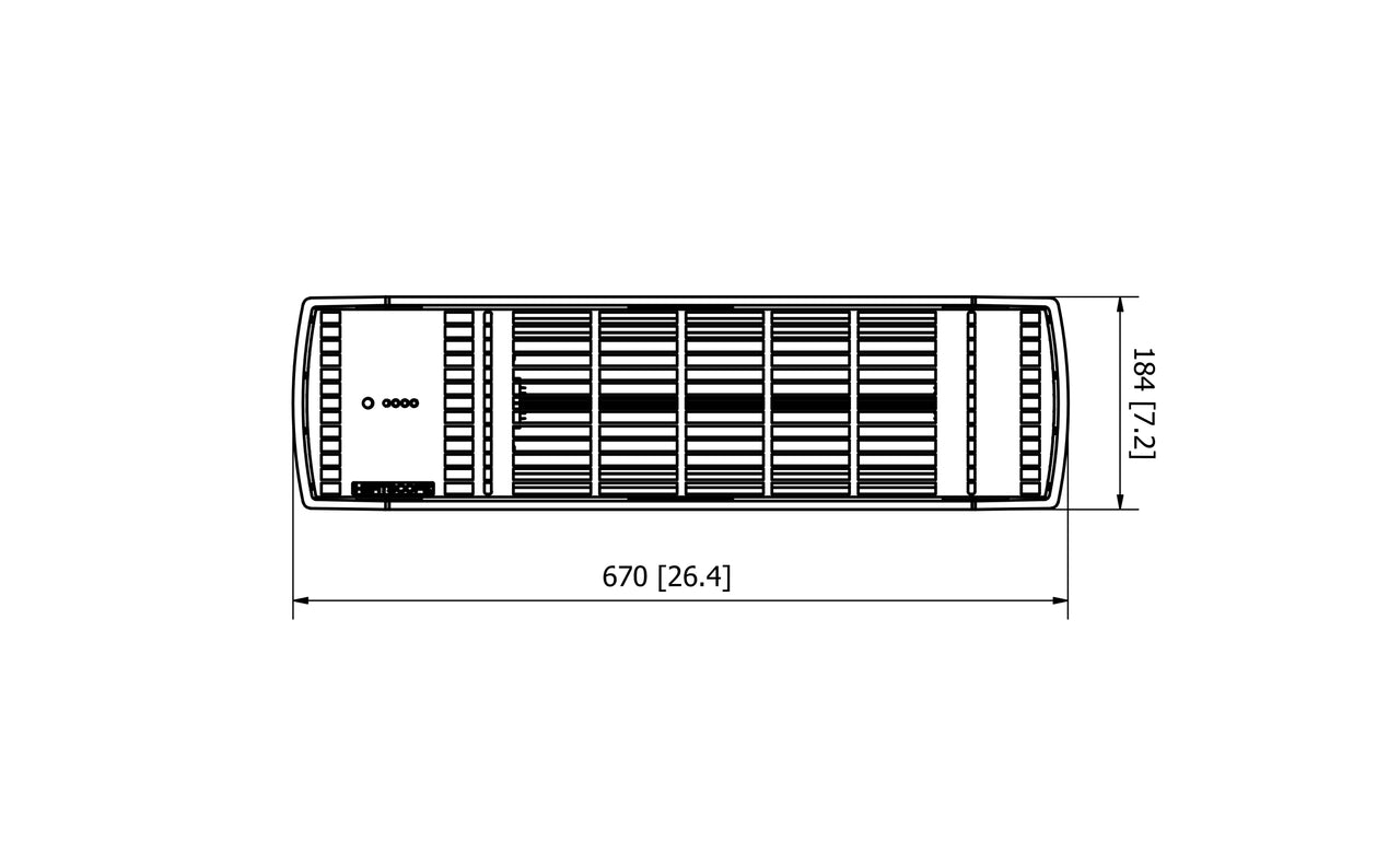 Spot 1600W Electric Radiant Heater