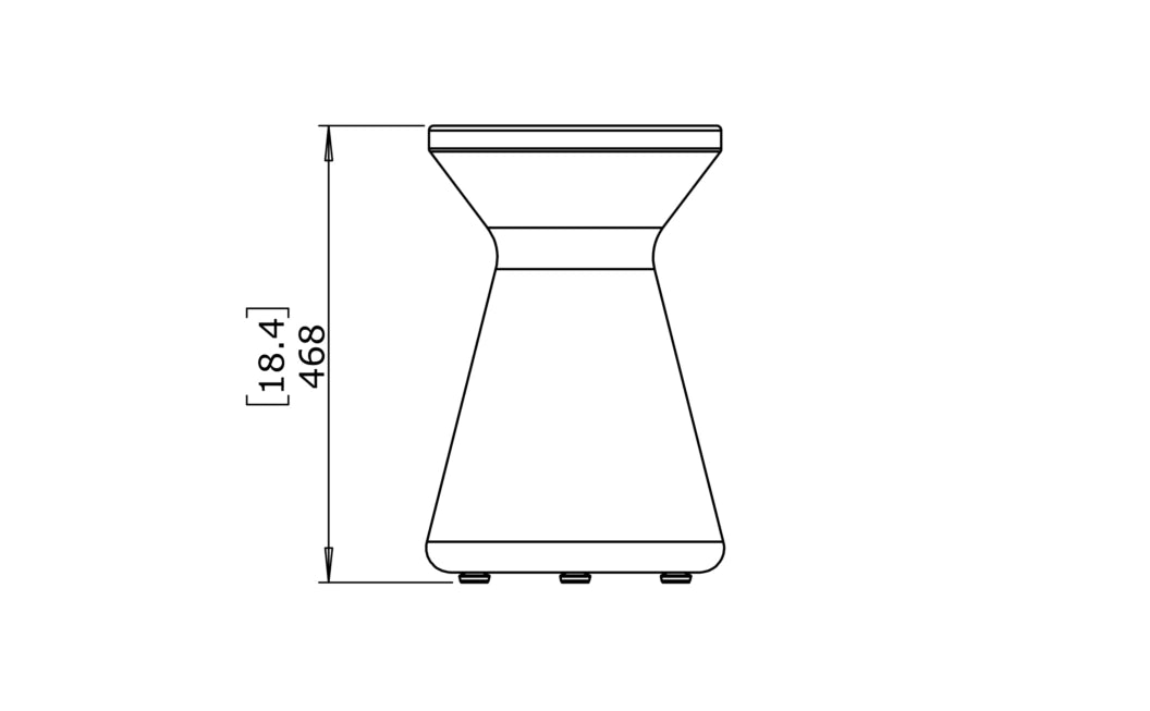 Solo R1 Concrete Stool