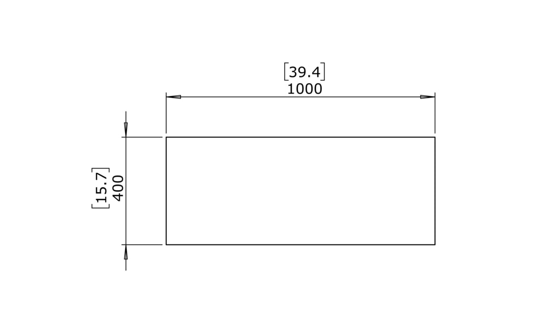 Blinde Design Bloc L1 Concrete Coffee Table