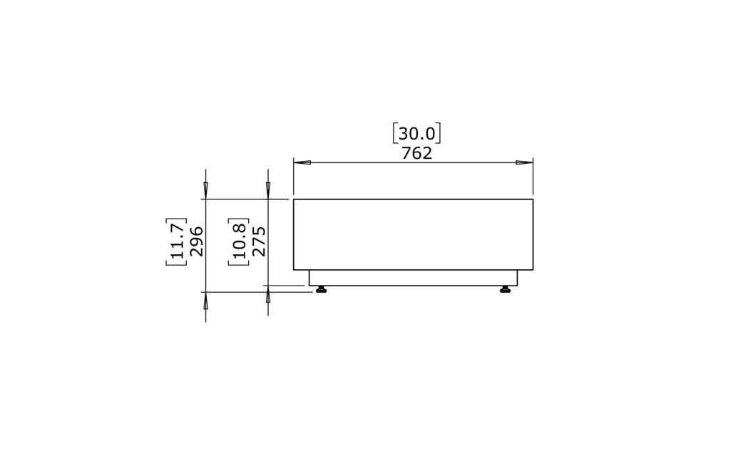 Blinde Design Bloc L6 Concrete Coffee Table