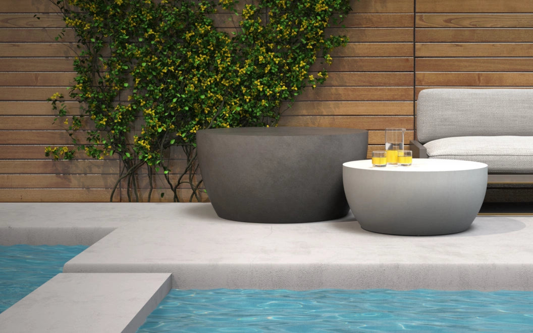 Blinde Design Circ M2 Concrete Coffee Table