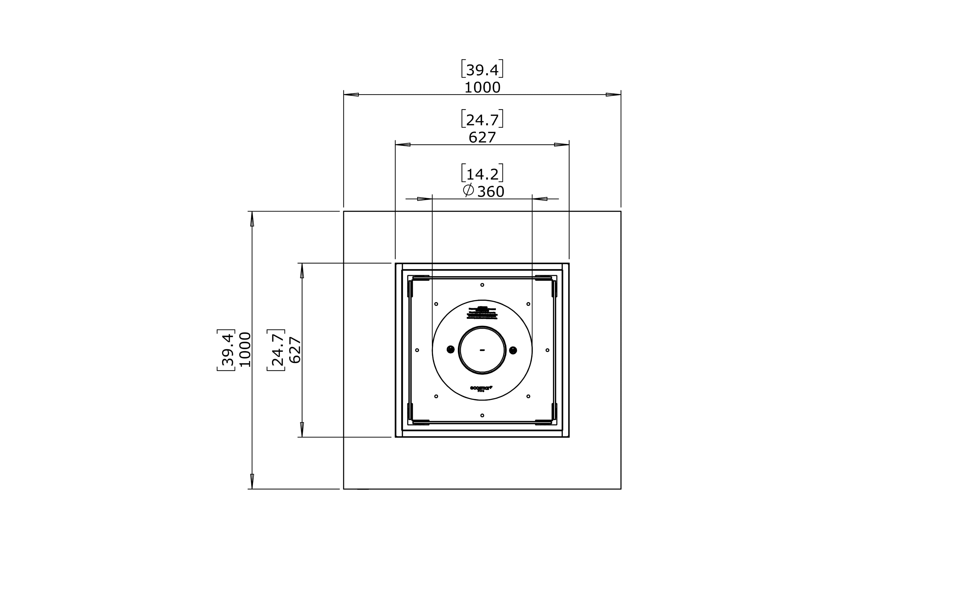 EcoSmart Fire Base 40 Fire Pit Table