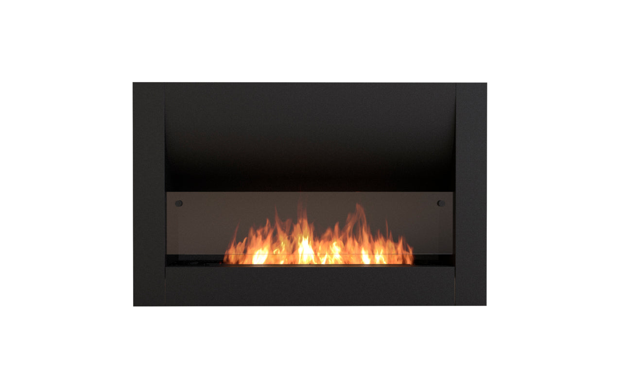 Firebox 1100CV Black Curved Fireplace Insert