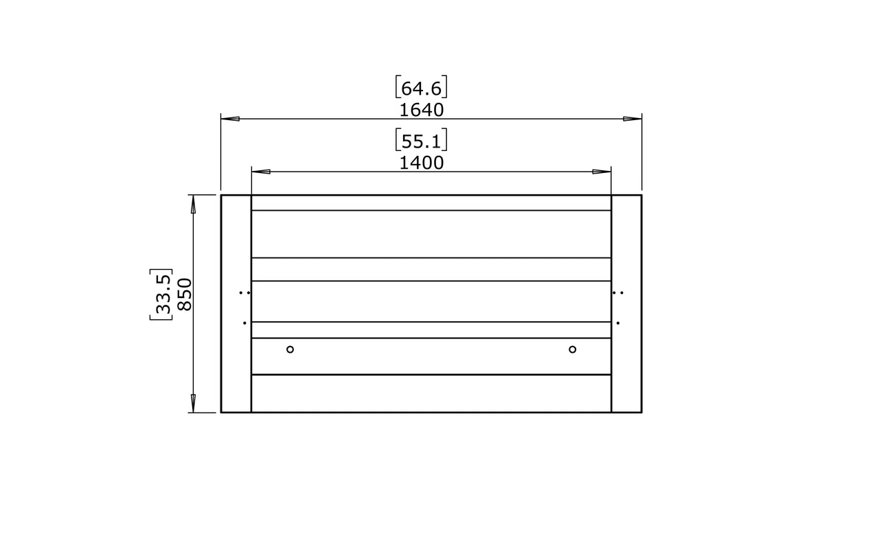 Firebox 1400CV Black Curved Fireplace Insert