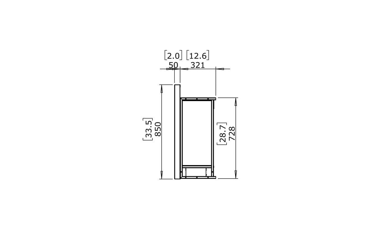 Firebox 1400CV Black Curved Fireplace Insert