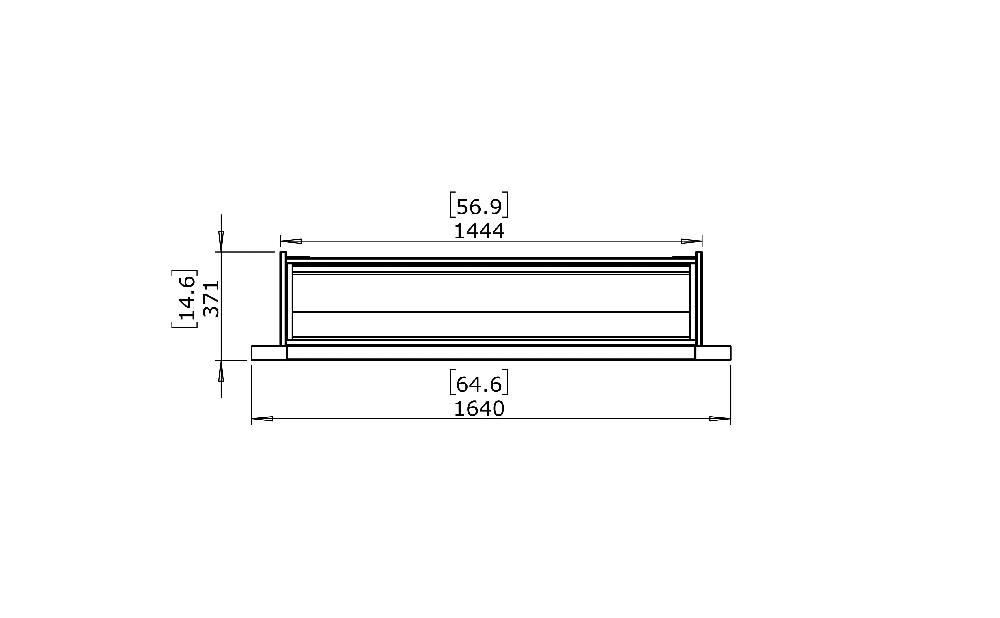 EcoSmart Fire Firebox 1400CV Black Curved Fireplace Insert