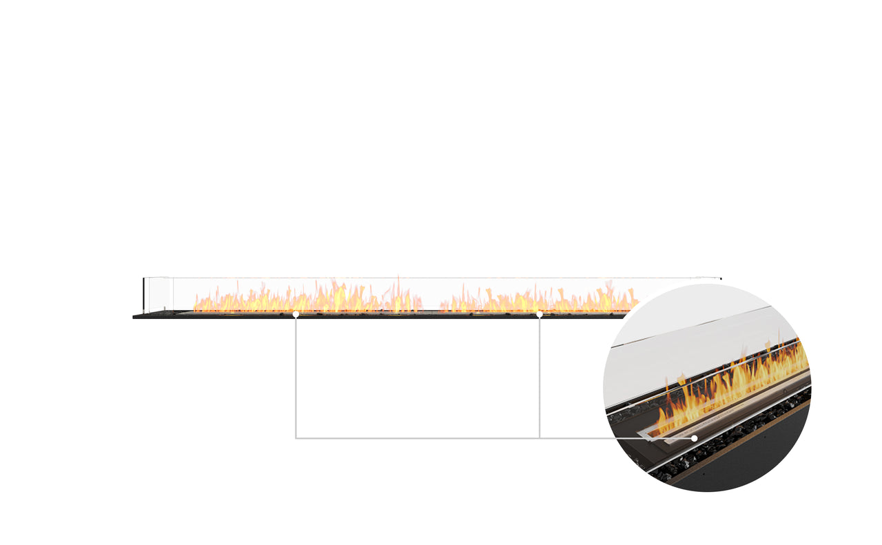 Flex 104BN Bench Fireplace Insert