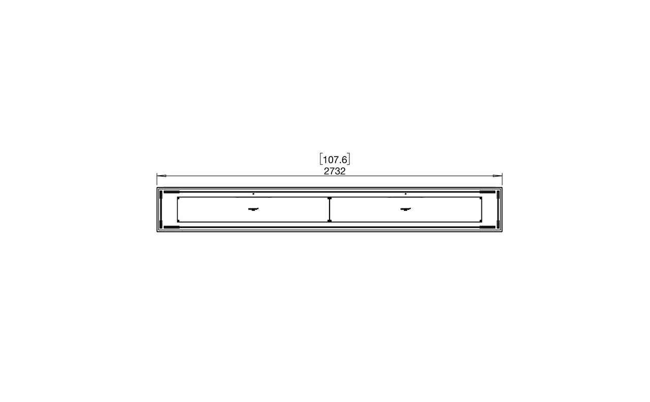 Flex 104BN Bench Fireplace Insert