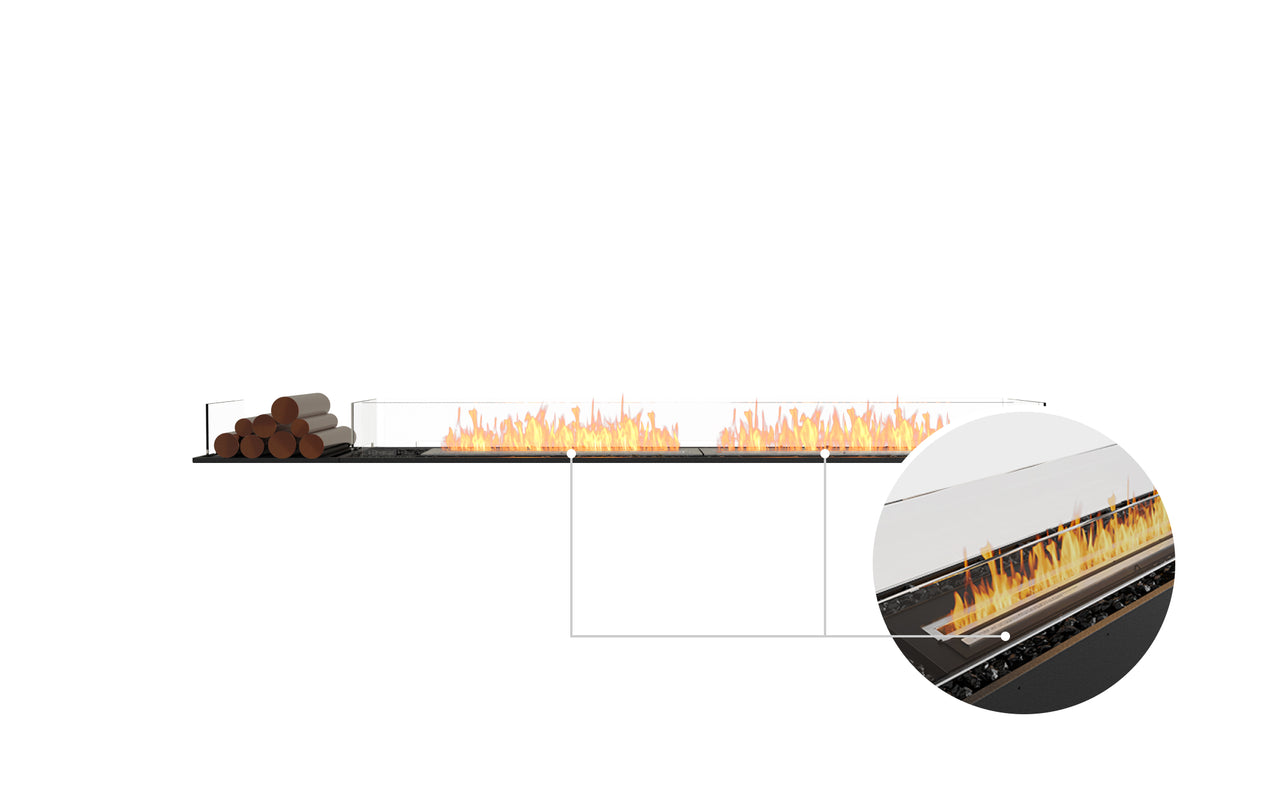 Flex 104BN.BX1 Bench Fireplace Insert