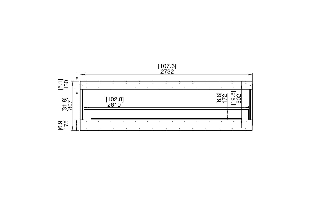 Flex 104BY Bay Fireplace Insert