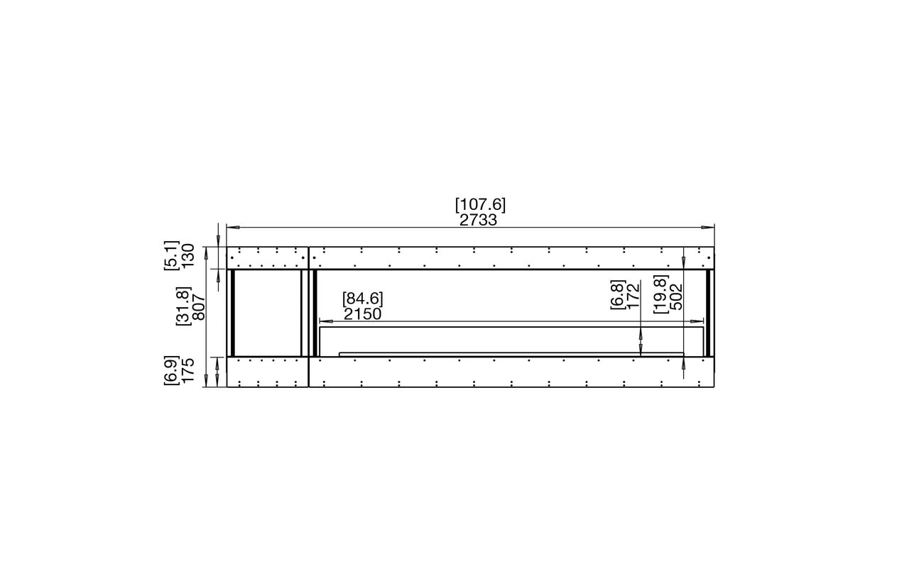 Flex 104BY.BXL Bay Fireplace Insert