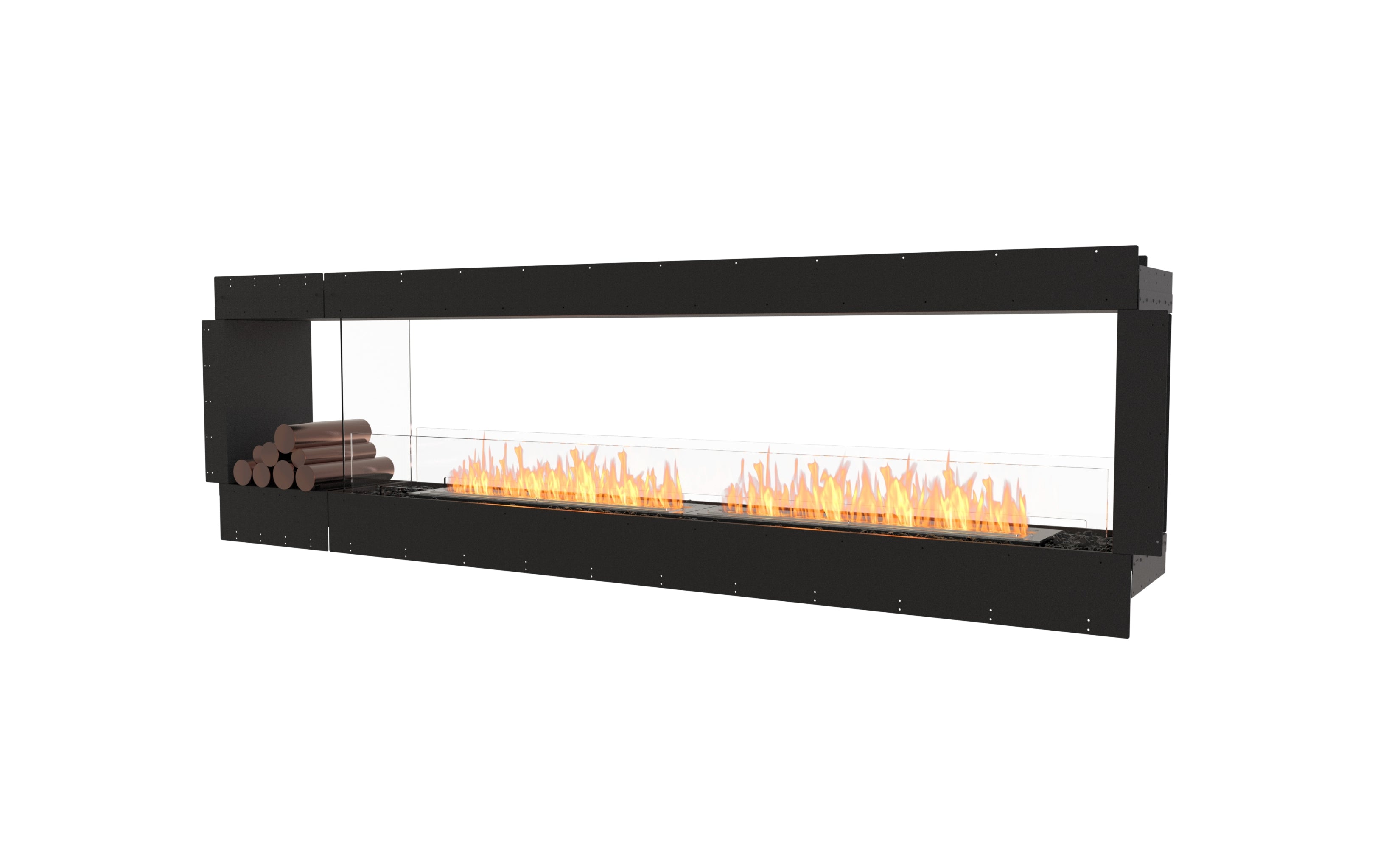 EcoSmart Fire Flex 104DB.BX1 Double Sided Fireplace Insert