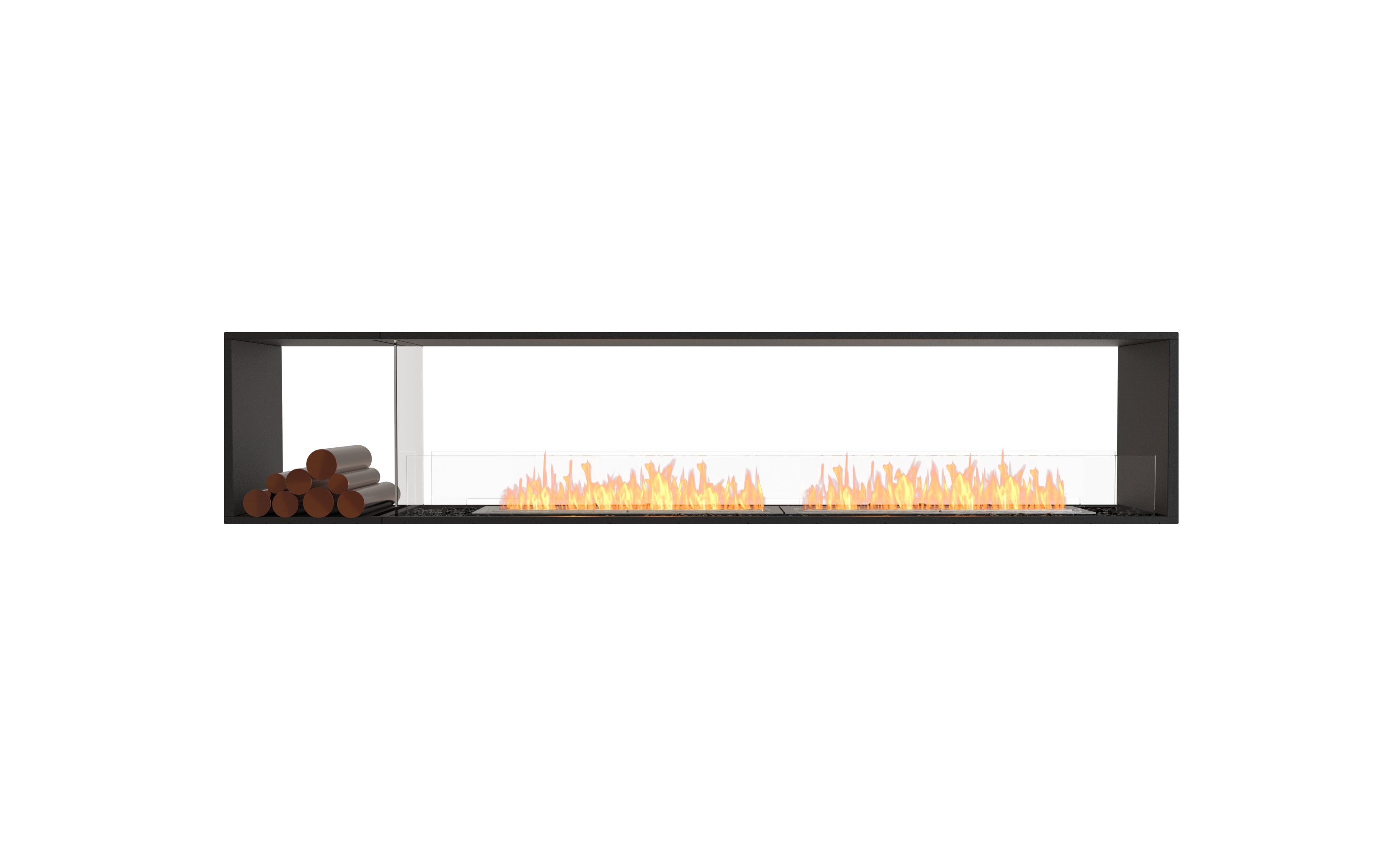 EcoSmart Fire Flex 104DB.BX1 Double Sided Fireplace Insert