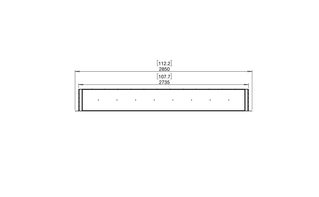 Flex 104DB Double Sided Fireplace Insert