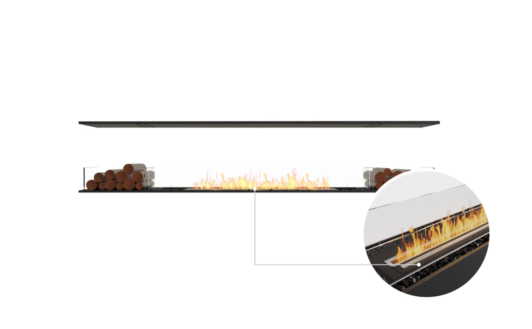 Flex 104IL.BX2 Island Fireplace Insert