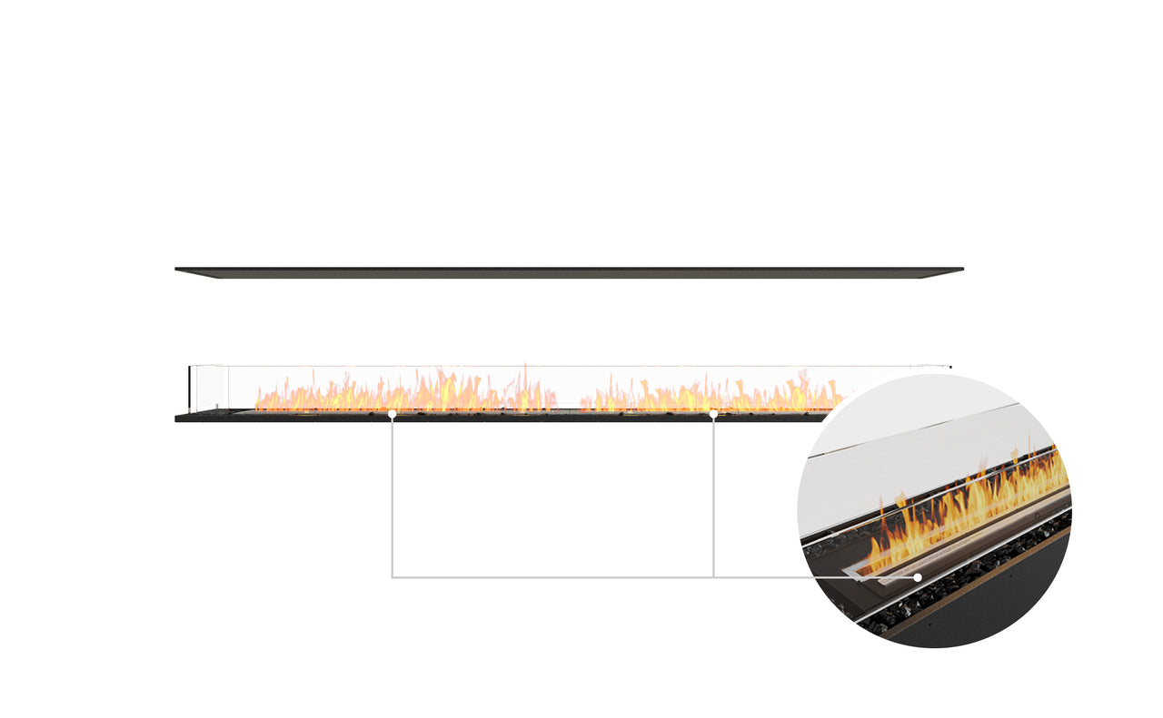 Flex 104IL Island Fireplace Insert